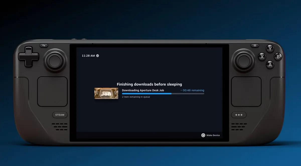 SteamDeck-Update führt einen Download-Modus ohne Anzeige ein