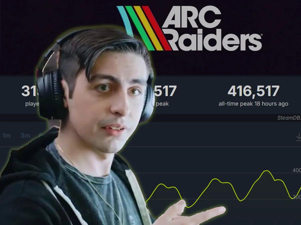 Shroud ruft Fans auf, Arc Raiders zum GOTY zu wählen, und erreicht mit 416.517 Spielern einen neuen Höchststand