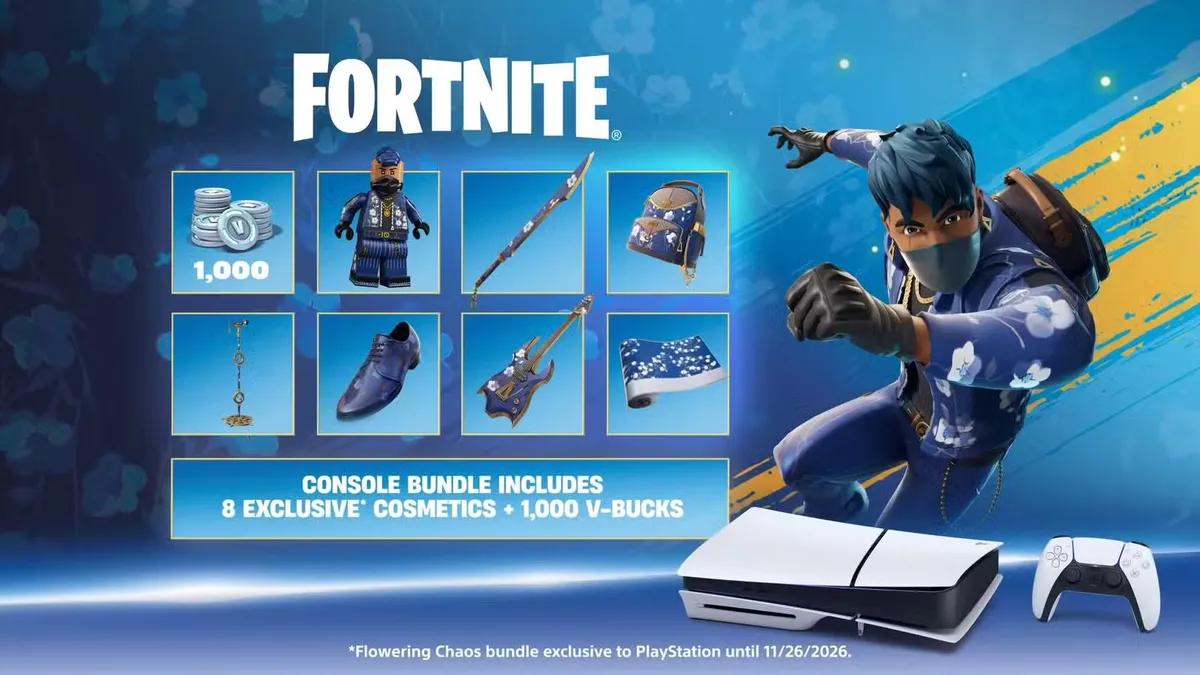 Sony bestätigt 2025 Black Friday PS5-Bundle mit Fortnite: Blühendes Chaos