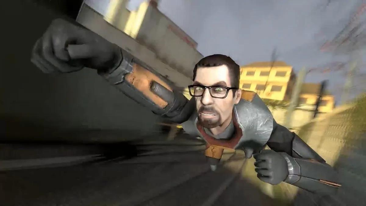 Ein winziger Zeh hat die VR-Version von Half-Life 2 gebrochen