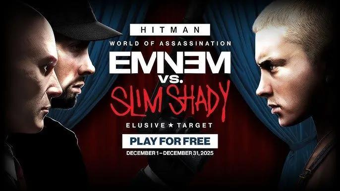 Hitman tut sich mit Eminem zusammen: Jage den echten Slim Shady diesen Dezember!