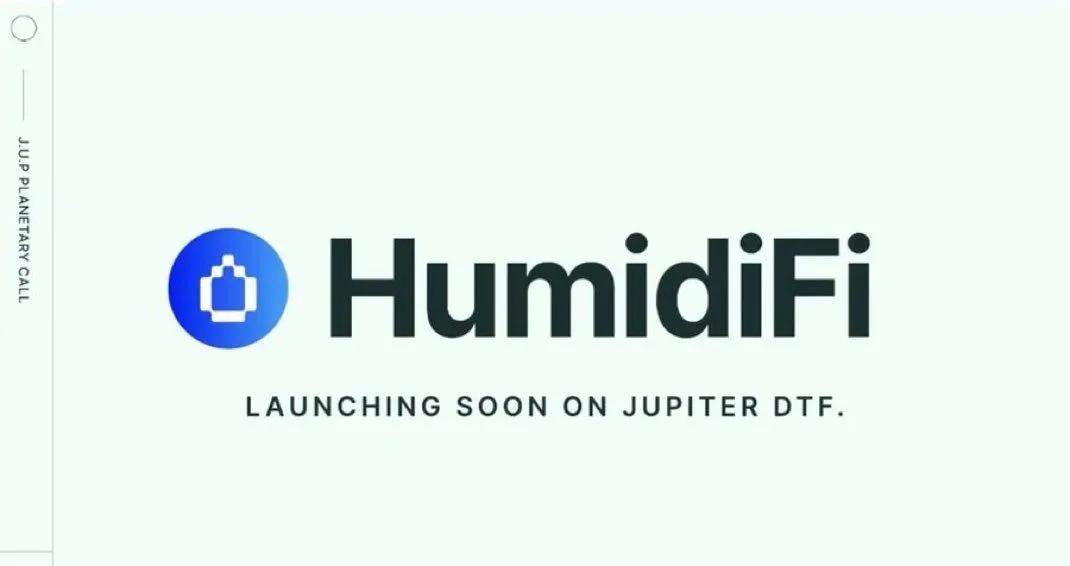 Jupiter kündigt Starttermin für ersten Token-Verkauf an: $WET von HumidiFi startet am 3. Dezember