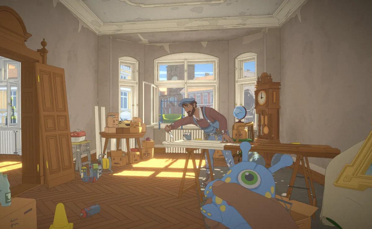 Die Renovierung durch einen Handwerker enthüllt ein Jahrhundert voller Geschichten in der Berliner Wohnung