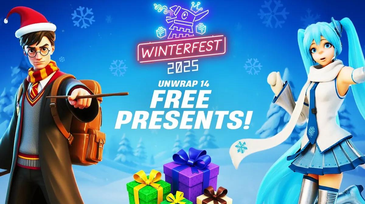 Fortnite Winterfest 2025 - Harry Potter, Hatsune Miku Leaks & alles was wir wissen