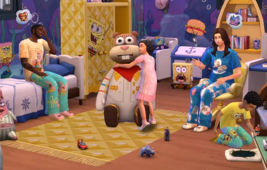 Die Sims 4 begrüßt SpongeBob mit zwei Kits und einer vertrauten Debatte