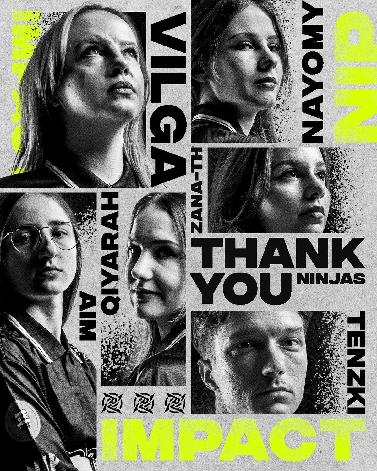 NIP Impact löst nach Abschluss des ESL Impact Circuit sein Roster auf