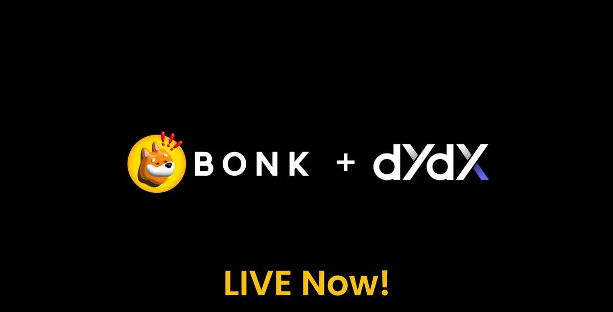 Bonk lanciert BONKTrade: Ein Community-gesteuerter DEX auf Basis von dYdX