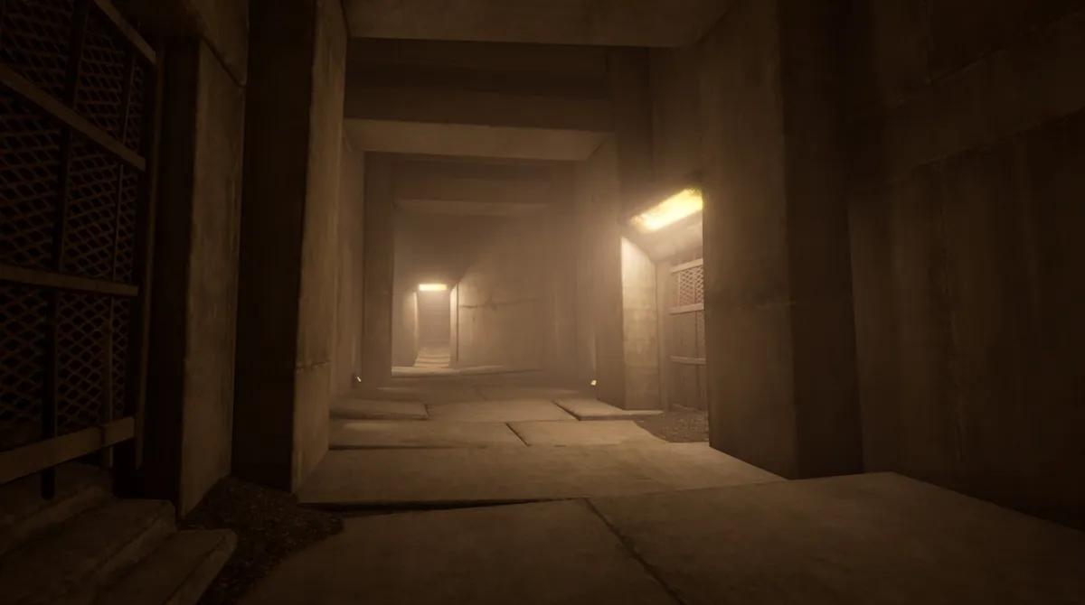 VHOLUME verwandelt eine brutalistische Dystopie in einen Präzisions-Parkour-Spielplatz