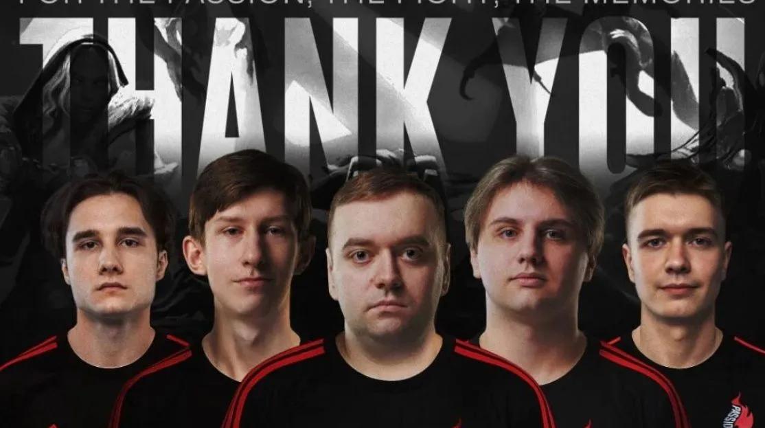 Passion UA löst seinen Dota 2-Roster auf und pausiert seine Teilnahme an der Disziplin