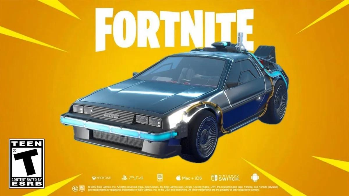 Fortnite begrüßt den DeLorean aus Zurück in die Zukunft - so bekommt ihr ihn
