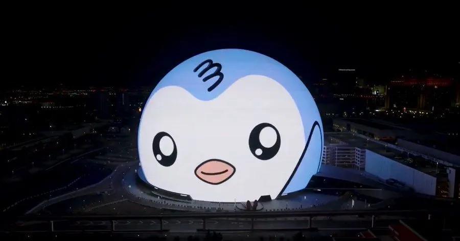 Pudgy Penguins erhellt die Sphere in Las Vegas: Krypto-Marke erobert den Mainstream