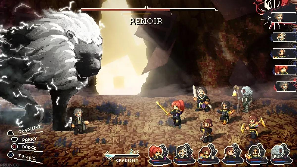 Clair Obscur: Expedition 33 in 2D neu interpretiert durch HD-2D-Pixelgrafik