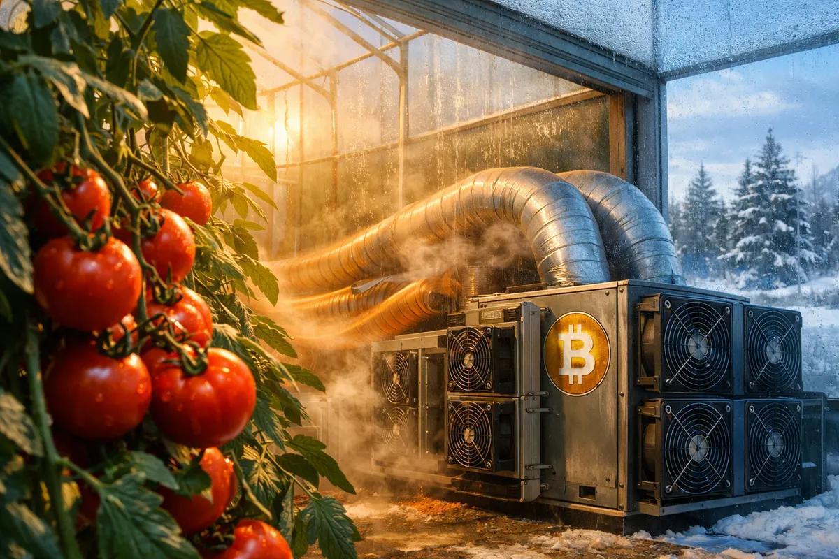 Wärme aus Bitcoin-Mining erwärmt kanadische Gewächshäuser mit Tomaten
