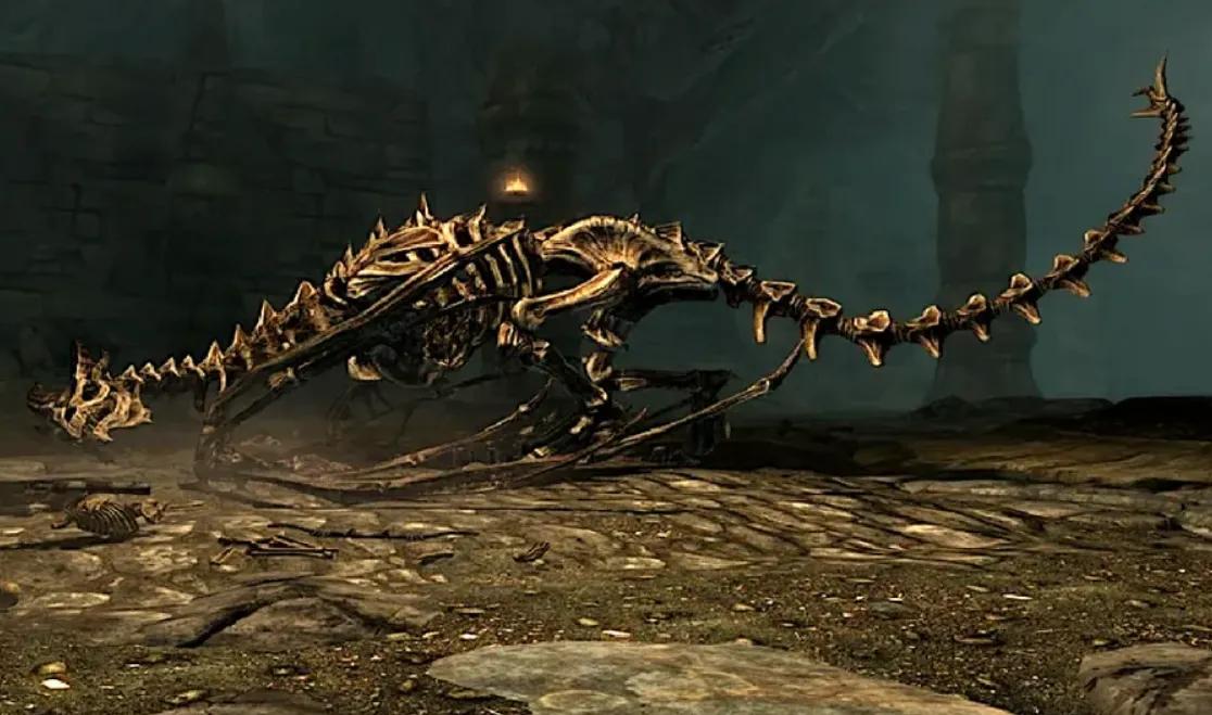 Fans spüren ein Skyrim-Drachenbild in einer Dr. Who-Episode auf