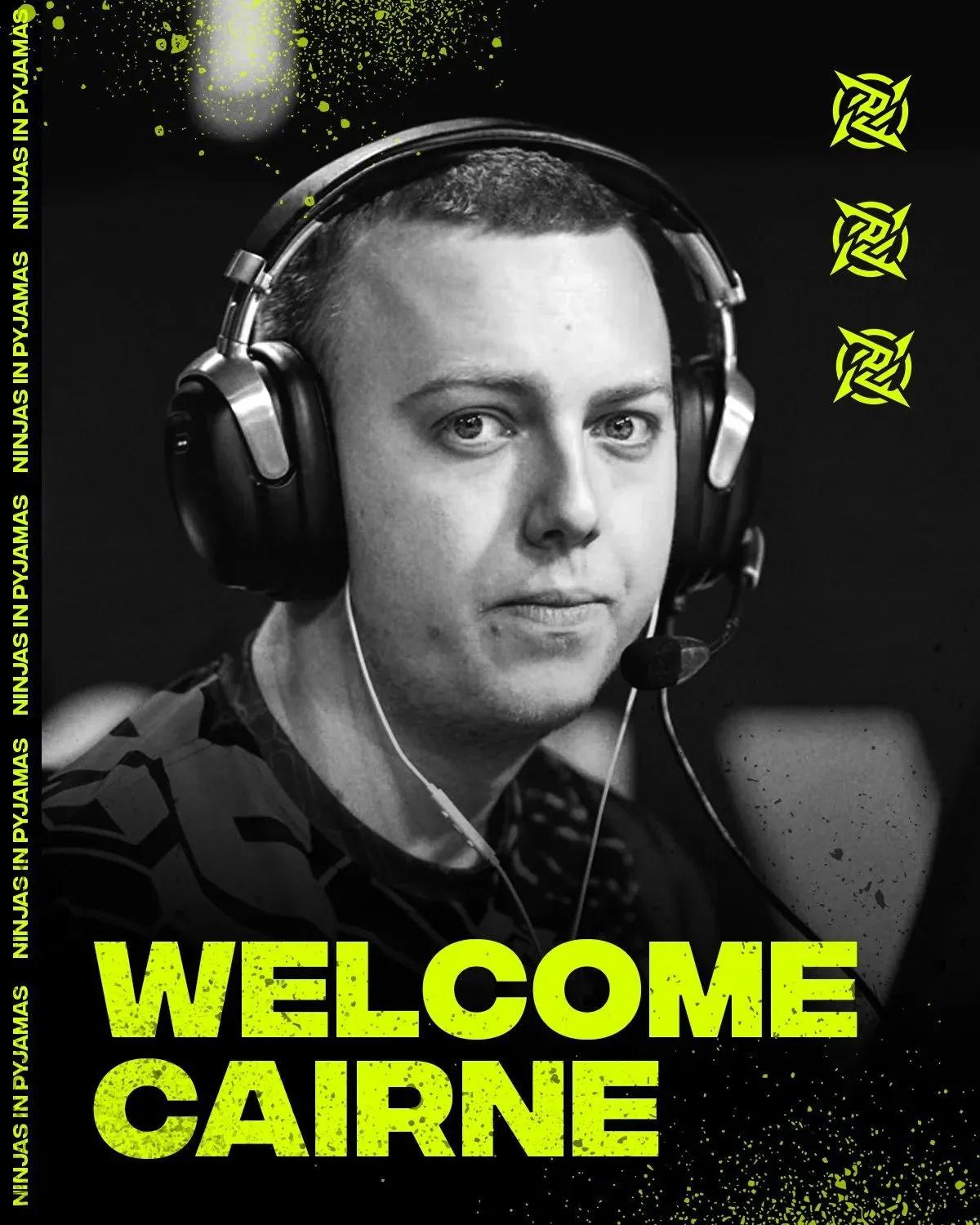 CS2: Ninjas im Pyjama unterschreiben Cairne