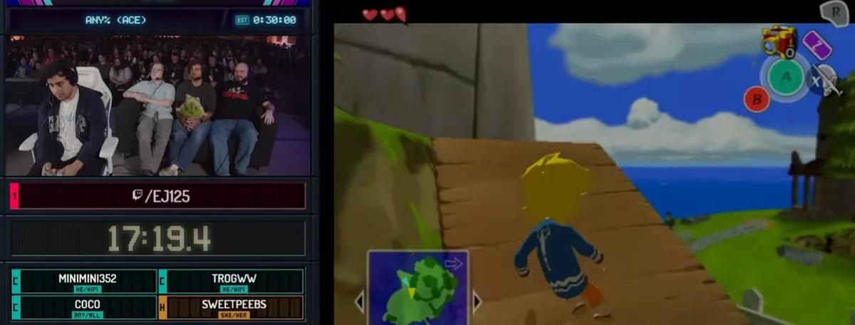 Zwanzig Jahre später bricht ein neuer Trick den Speedrun-Rekord von Zelda: Wind Waker um die Hälfte