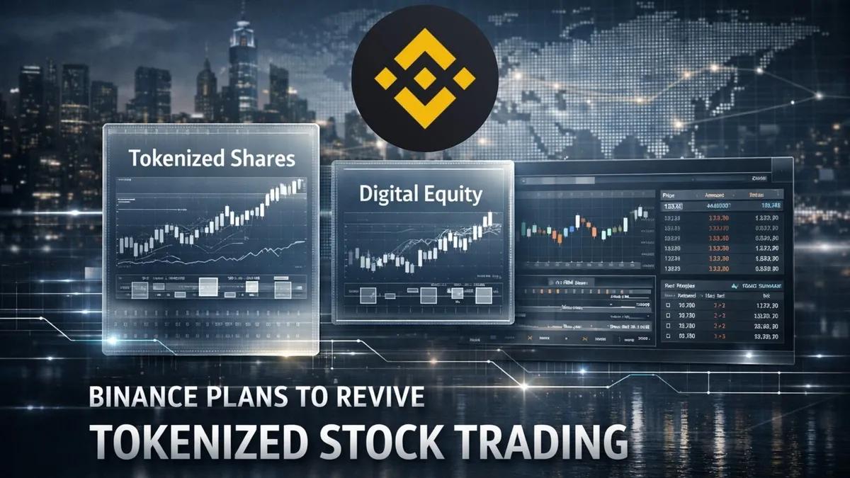 Binance plant die Wiederaufnahme des Token-Aktienhandels