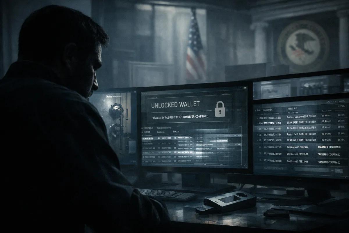 Wie der Sohn eines USMS-Auftragnehmers jahrelang Kryptowährung von der US-Regierung stahl