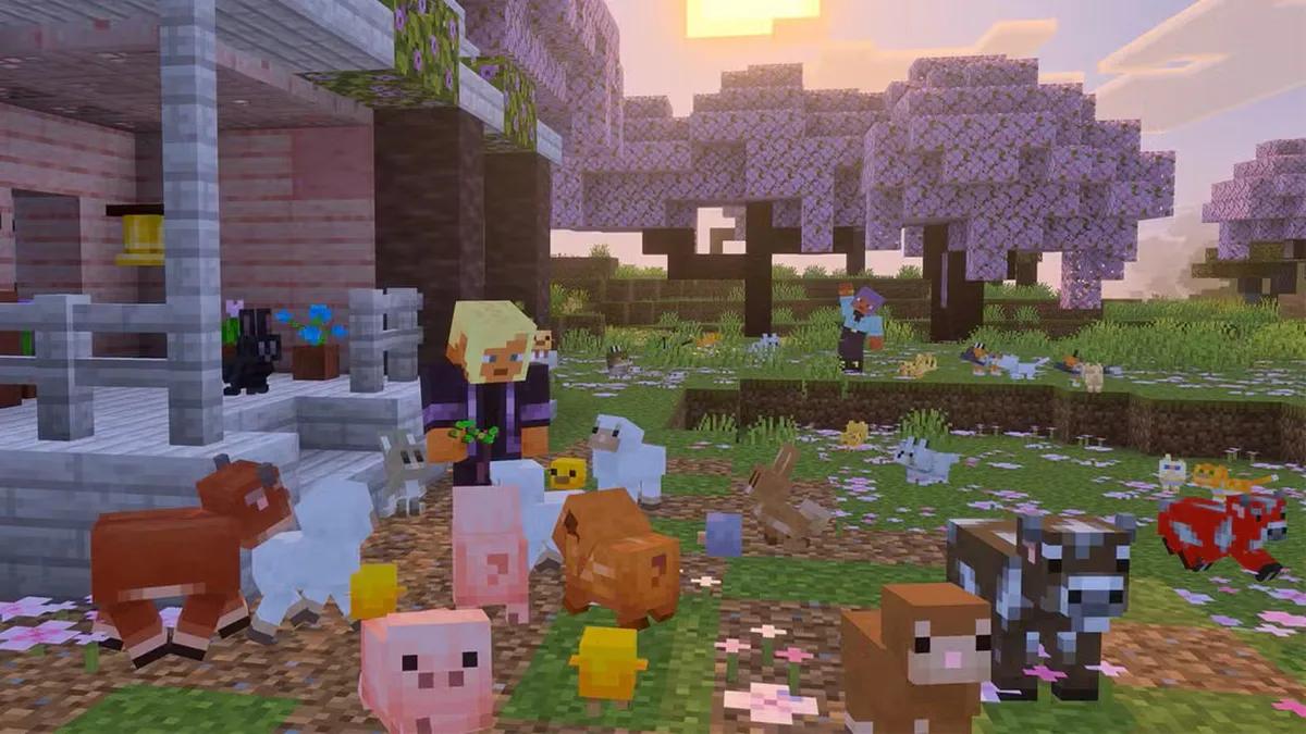 Minecraft enthüllt goldenen Löwenzahn und neue Baby-Mobs vor dem nächsten Spiel-Release