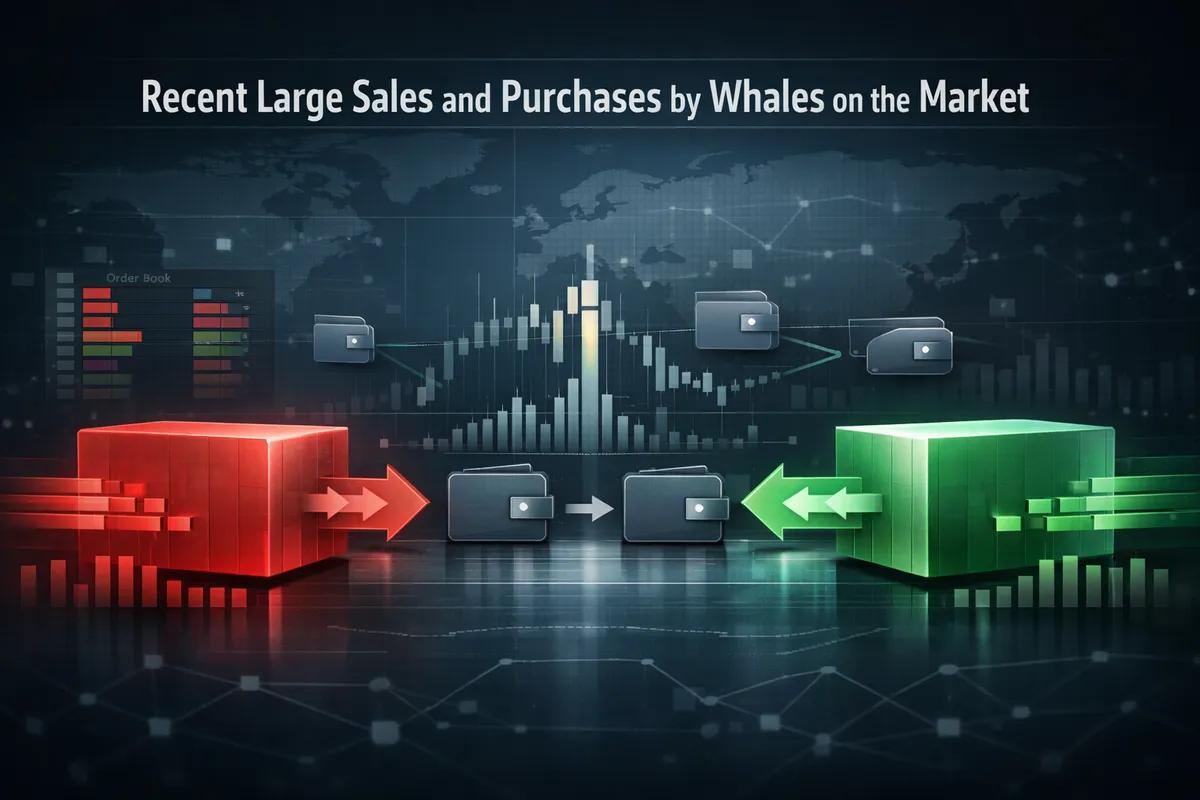 Jüngste große Verkäufe und Käufe von Großinvestoren auf dem Markt