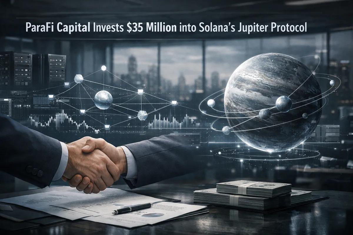ParaFi Capital investiert 35 Millionen Dollar in das Jupiter-Protokoll von Solana