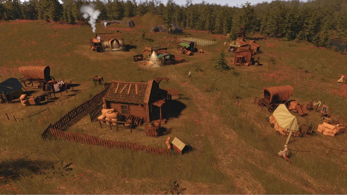 Wild West Pioneers bietet eine kostenlose Demo an, die den Wilden Westen mit einer Koloniesimulation verbindet.