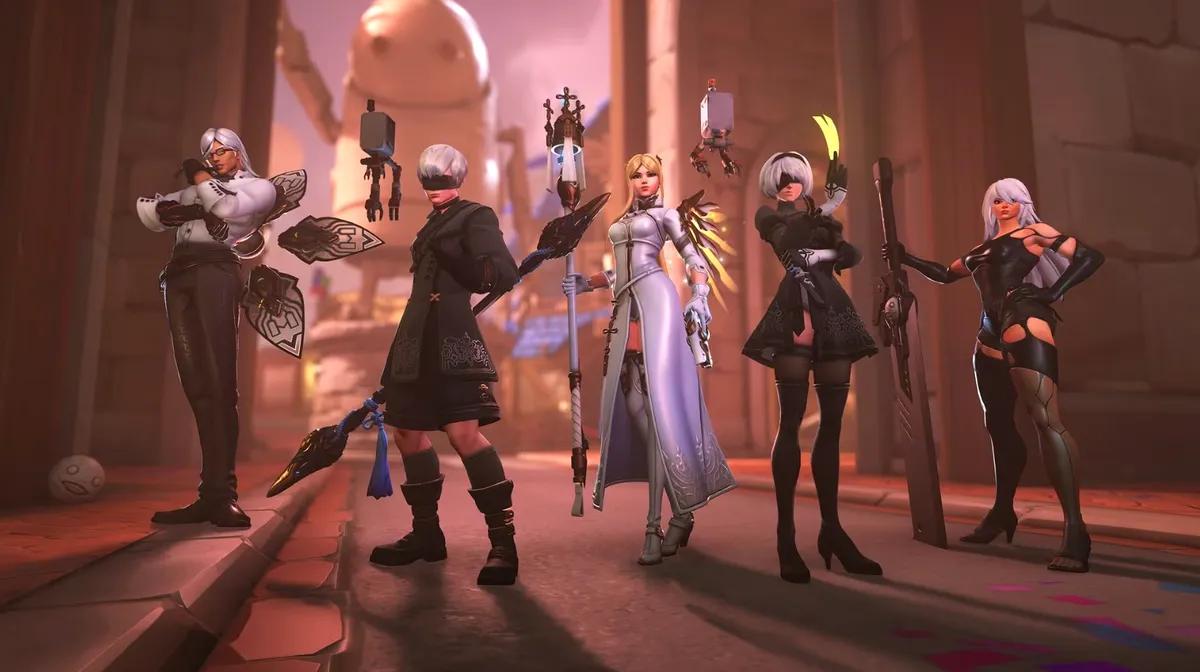 Overwatch x NieR: Automata-Kollaboration geht mit fünf Premium-Skins an den Start