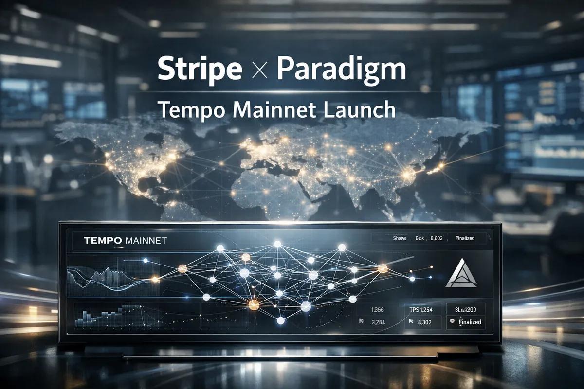 Stripe und Paradigm starten Tempo Mainnet