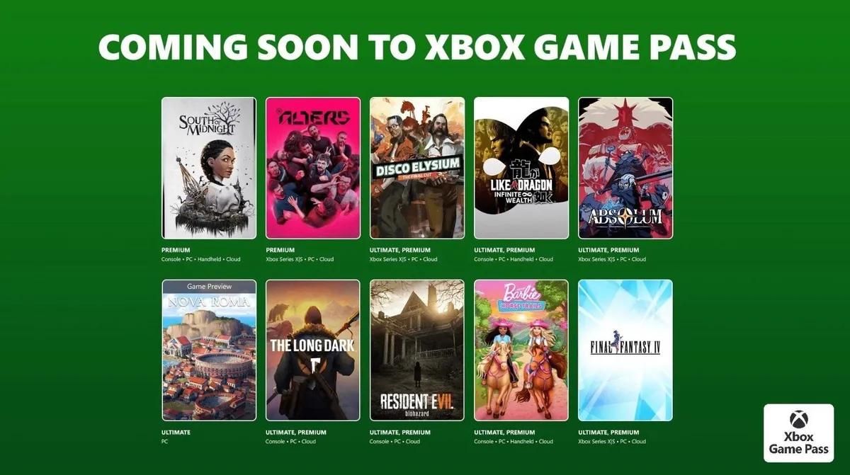 Xbox Game Pass für Oktober 2026 – Was ist neu?