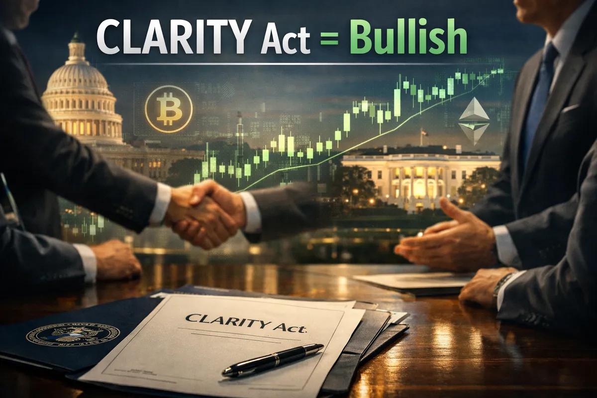 Wichtiger Aufwärtstrend für Kryptowährungen! US-Senatoren und Weißes Haus erzielen Grundsatzeinigung zum CLARITY Act
