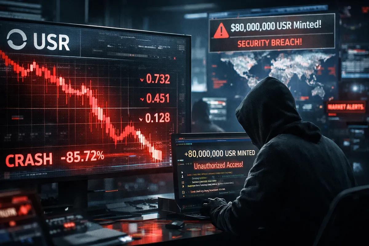USR-Stablecoin von Resolv Labs stürzt ab, nachdem Hacker Token im Wert von 80 Millionen Dollar geprägt haben