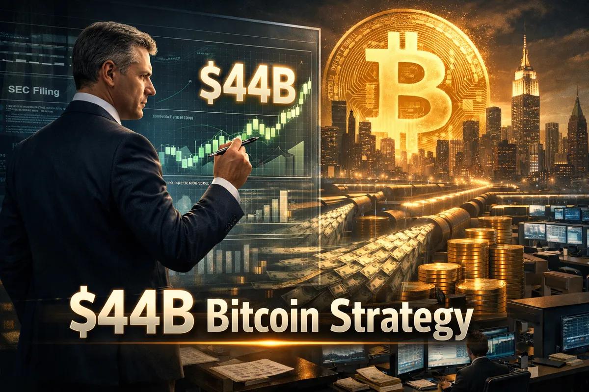 Strategy (ehemals MicroStrategy) plant, durch neue Geldautomatenprogramme bis zu 44 Milliarden Dollar für eine massive Bitcoin-Akkumulation einzuwerben.