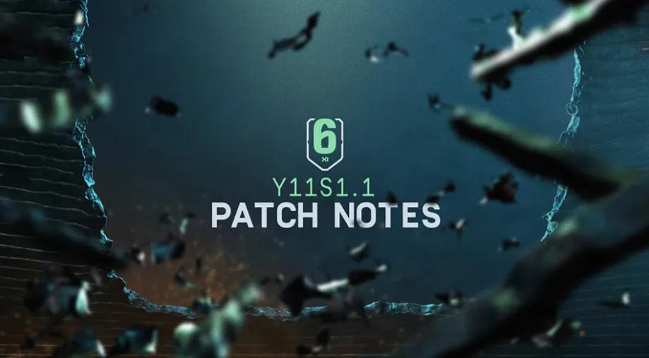 Rainbow Six Siege Y11S1.1 Patchnotizen