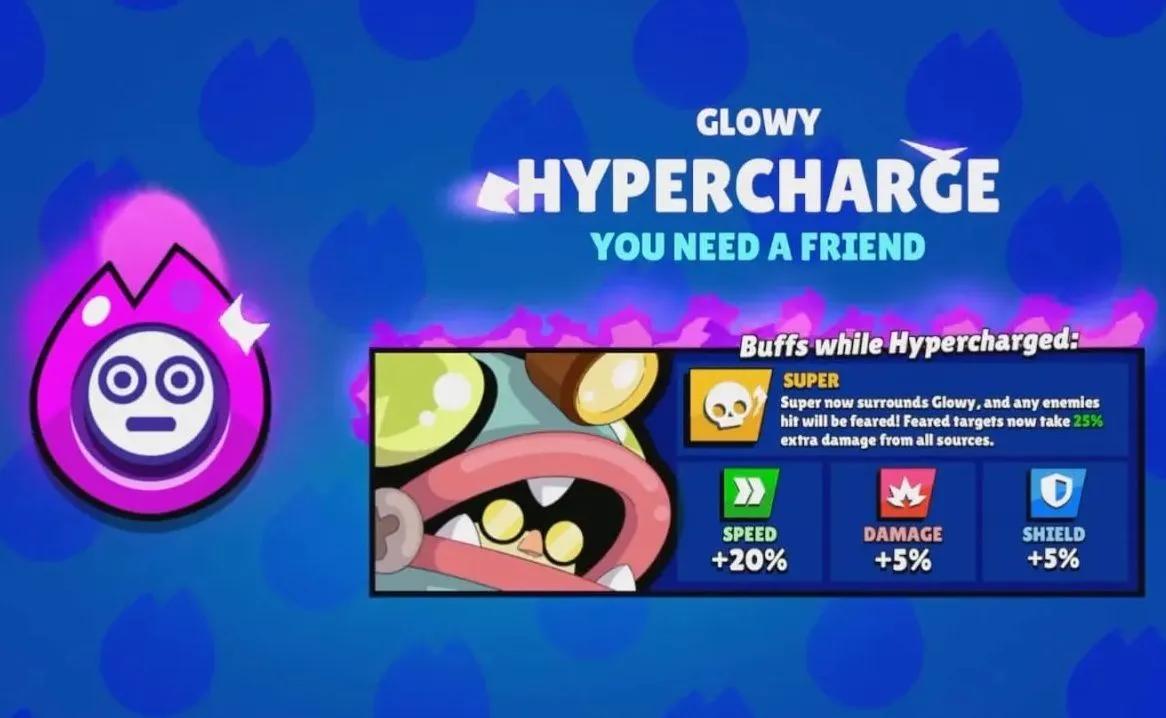 Brawl Stars führt neue Hypercharges für Pierce und Glowy ein