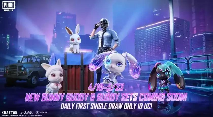 PUBG Mobile Bunny Buddy Event ist live - Exklusive Skins, Belohnungen & Spins