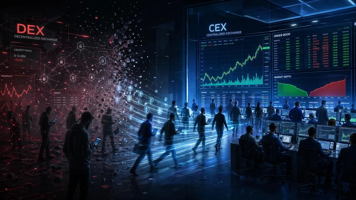 Händler wechseln massenhaft von DEX zu CEX