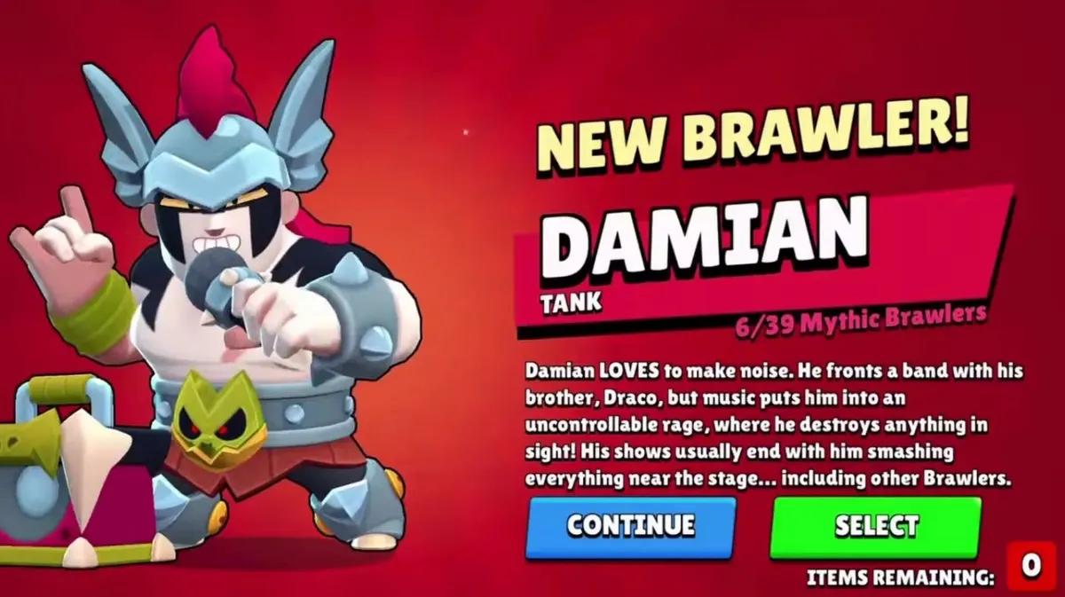 Brawl Stars Damian-Event – Drop-Raten, kostenlose Freischaltung & Belohnungen erklärt