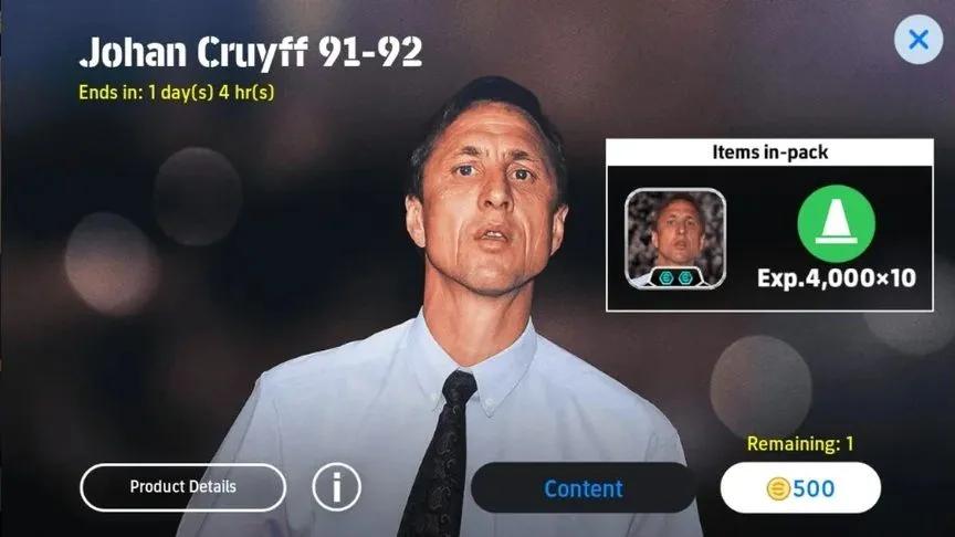 eFootball holt Johan Cruyff ins Spiel – Neuer Link-Up-Spielstil & Manager-Paket