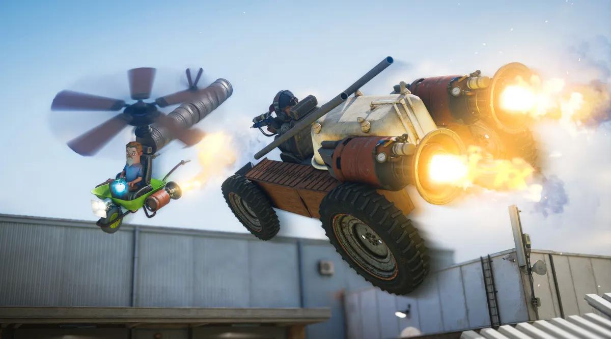 Der Nachfolger von Garry's Mod gerät am ersten Tag in eine Schlammflut