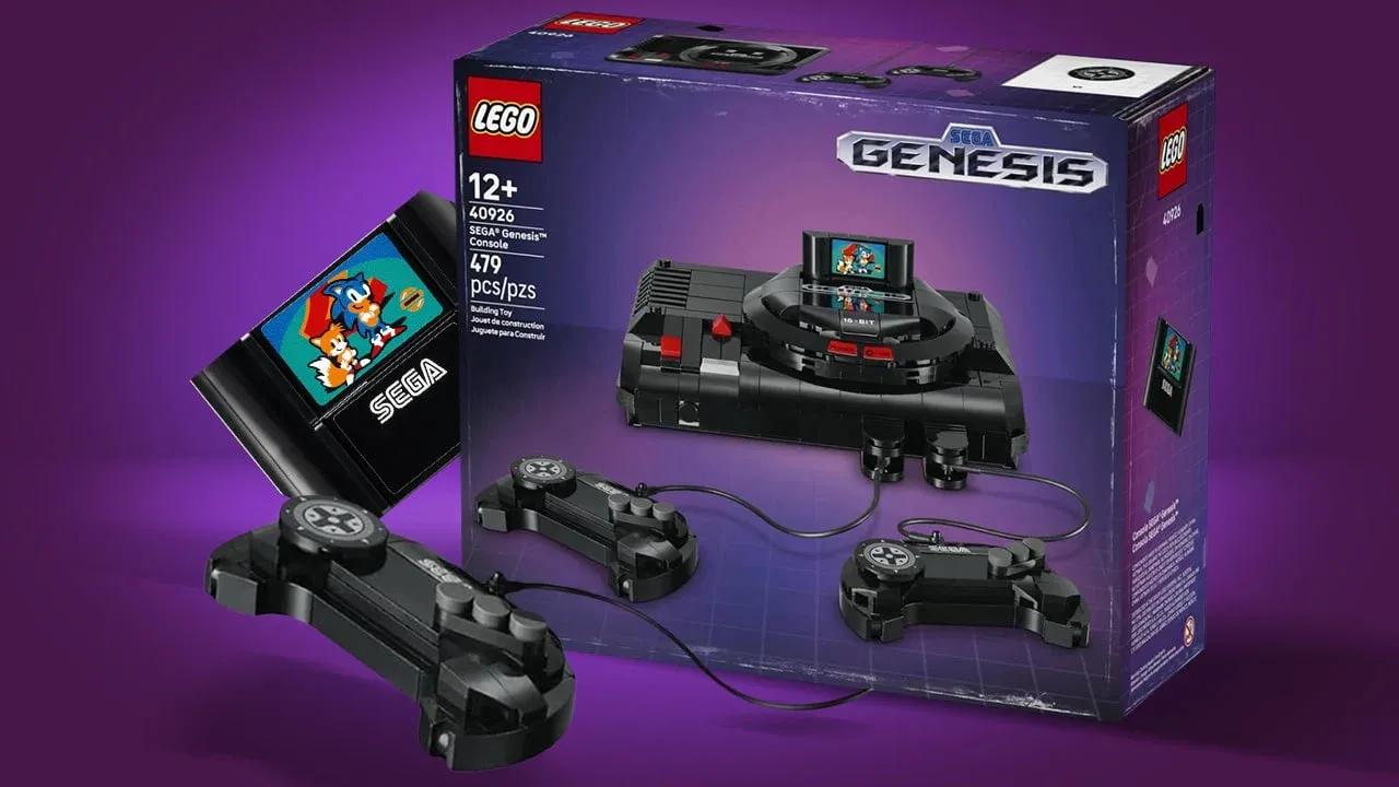 LEGO enthüllt kompaktes Sega Mega Drive Set mit Retro-Appeal