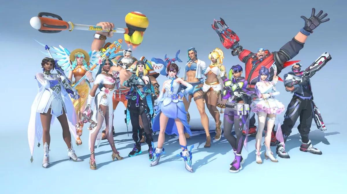 Overwatch-Umfrage enthüllt neue Skin-Konzepte - von Kampfhaien bis zu Höllenbikern