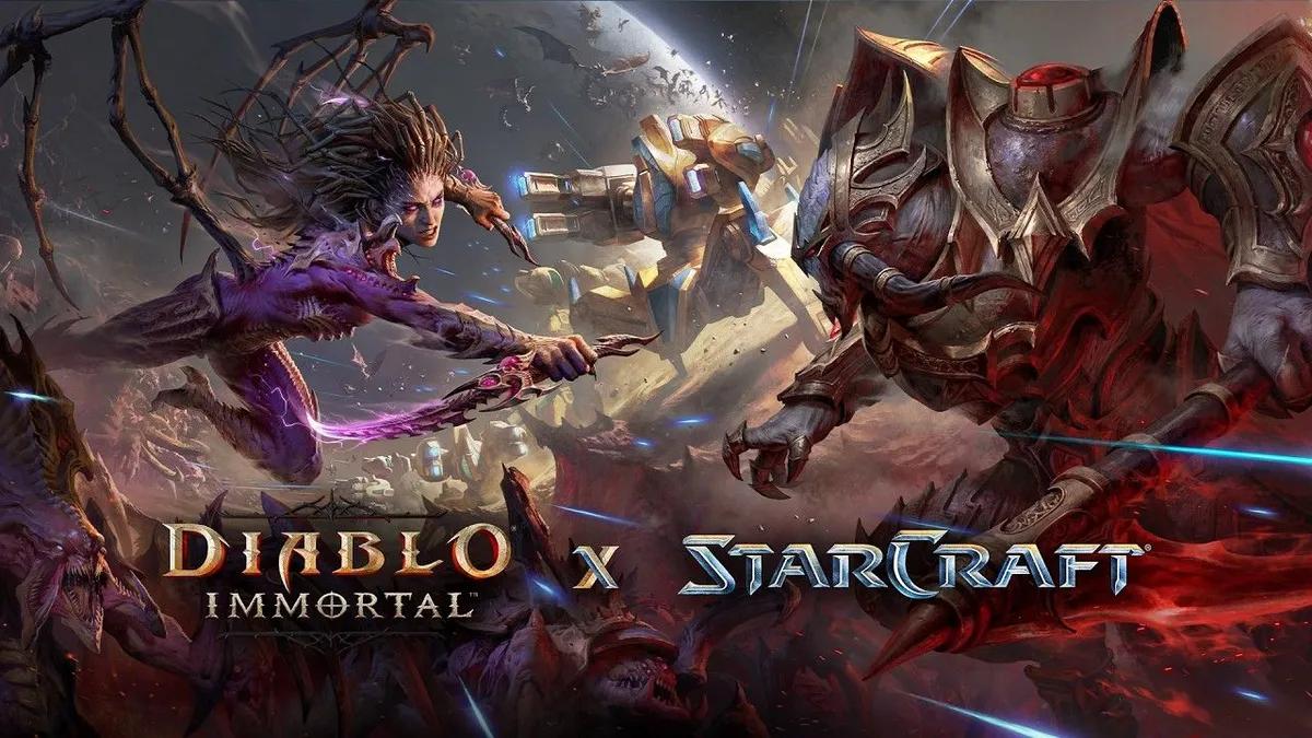 Diablo Immortal und StarCraft vereinen sich im neuen Crossover-Event "Äon der Sterne"