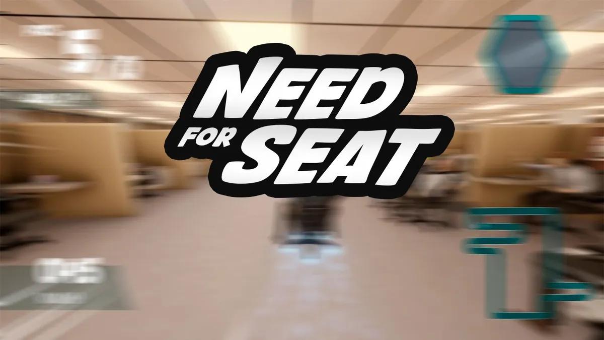 Need for Seat – Neues Rennspiel, in dem man auf einem Bürostuhl fahren kann