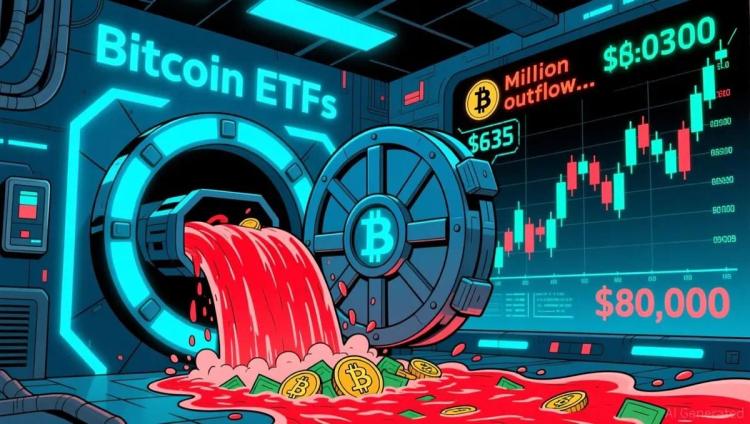 Die Zuflüsse in Bitcoin-ETFs enden nach sechs Wochen mit wöchentlichen Abflüssen von 1 Milliarde US-Dollar.