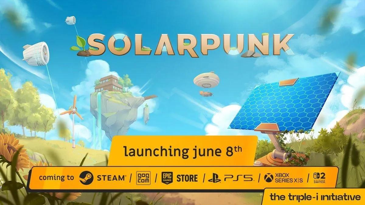 Solarpunk erscheint am 8. Juni und ist ab dem ersten Tag im Xbox Game Pass auf allen Plattformen verfügbar.
