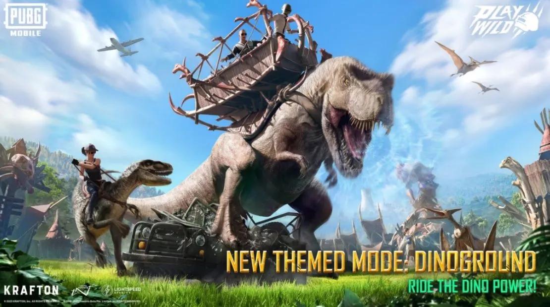 PUBG Mobile startet den Dinoground-Modus und bringt Dinosaurier auf das Schlachtfeld