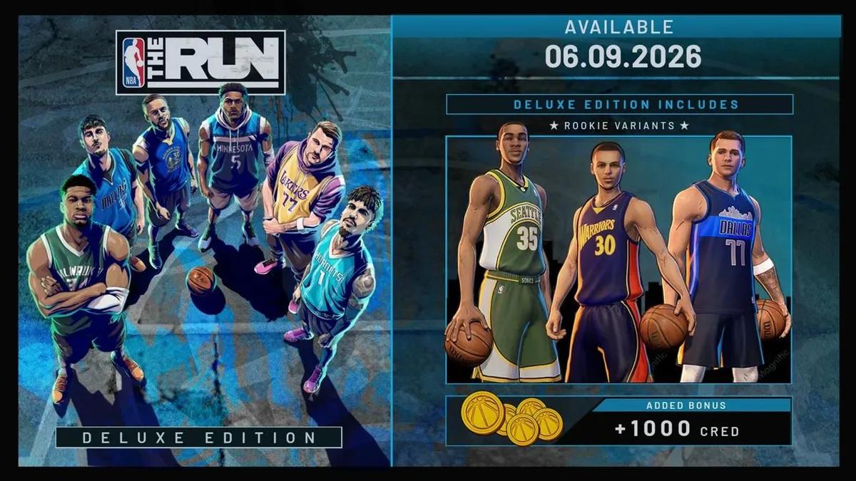 NBA THE RUN offiziell veröffentlicht - Arcade-Basketball ohne Limits