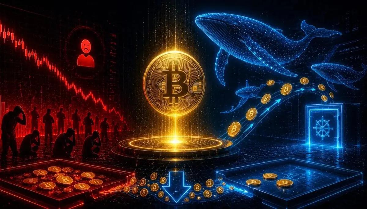 Fast 11.000 BTC verließen die Börsen in einer Woche, weil Wale kauften und Kleinanleger verkauften