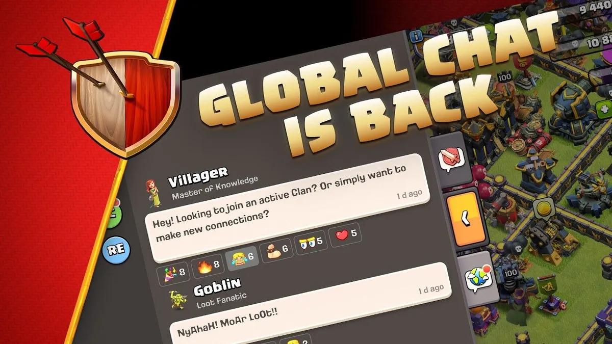 Clash of Clans führt nach 7 Jahren den globalen Chat wieder ein – so funktioniert das neue soziale System