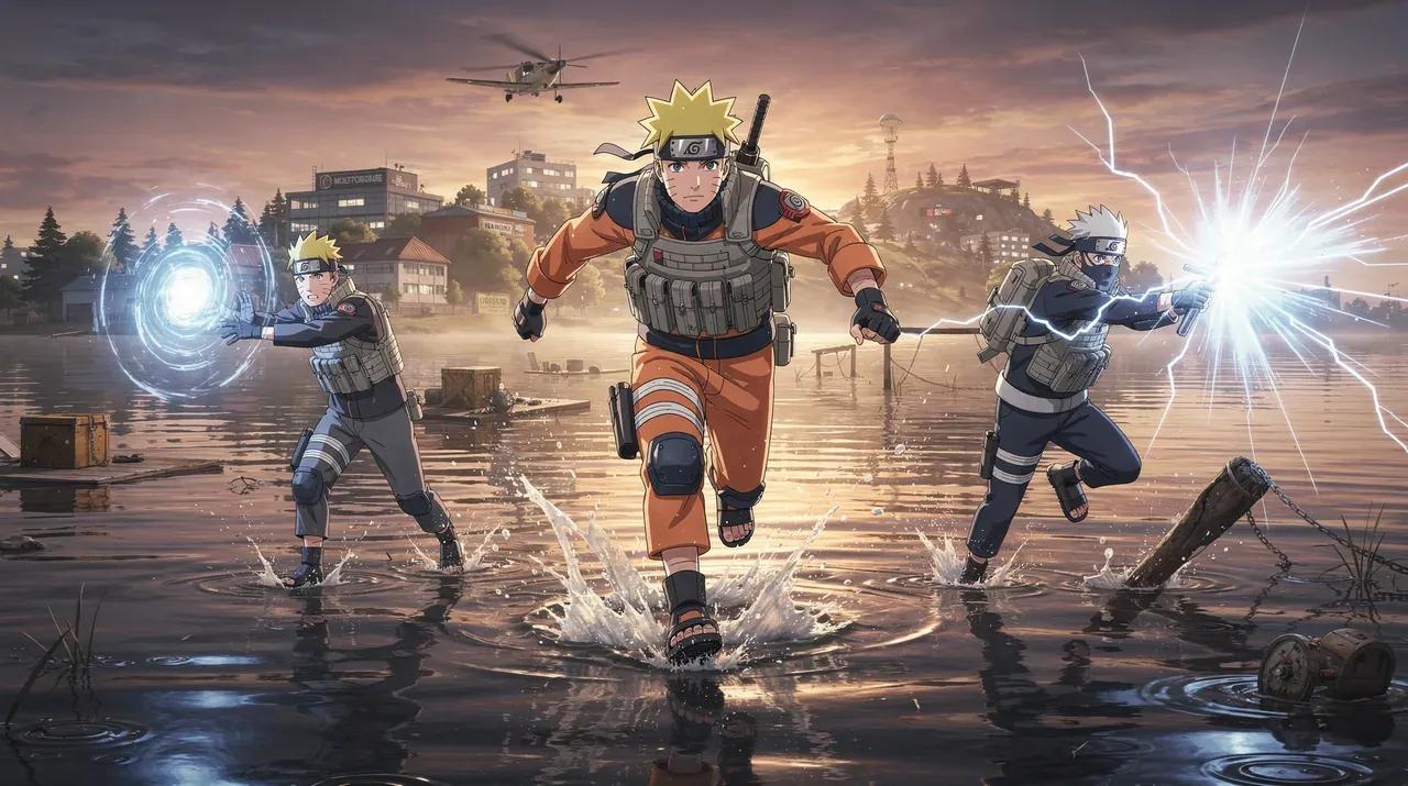 PUBG Mobile 4.5 verwandelt Erangel in die Welt von Naruto